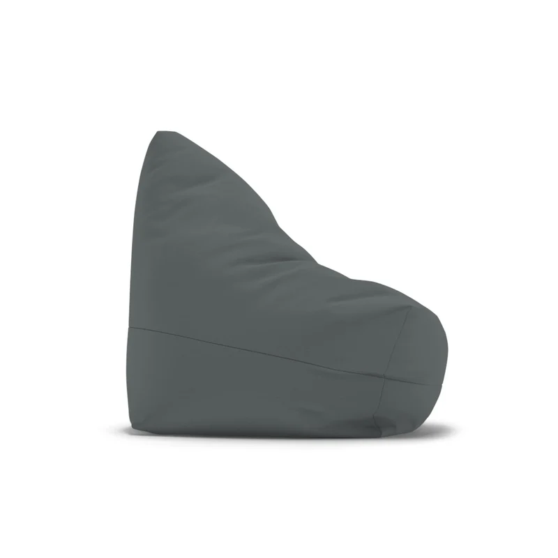 Pouf Poire Gris Anthracite