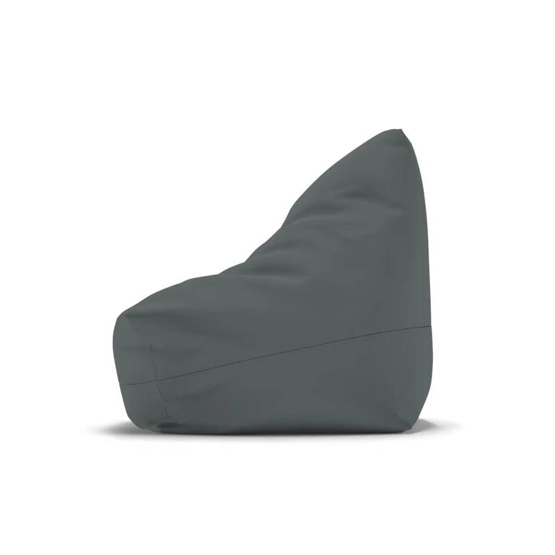 Pouf Poire Gris Anthracite
