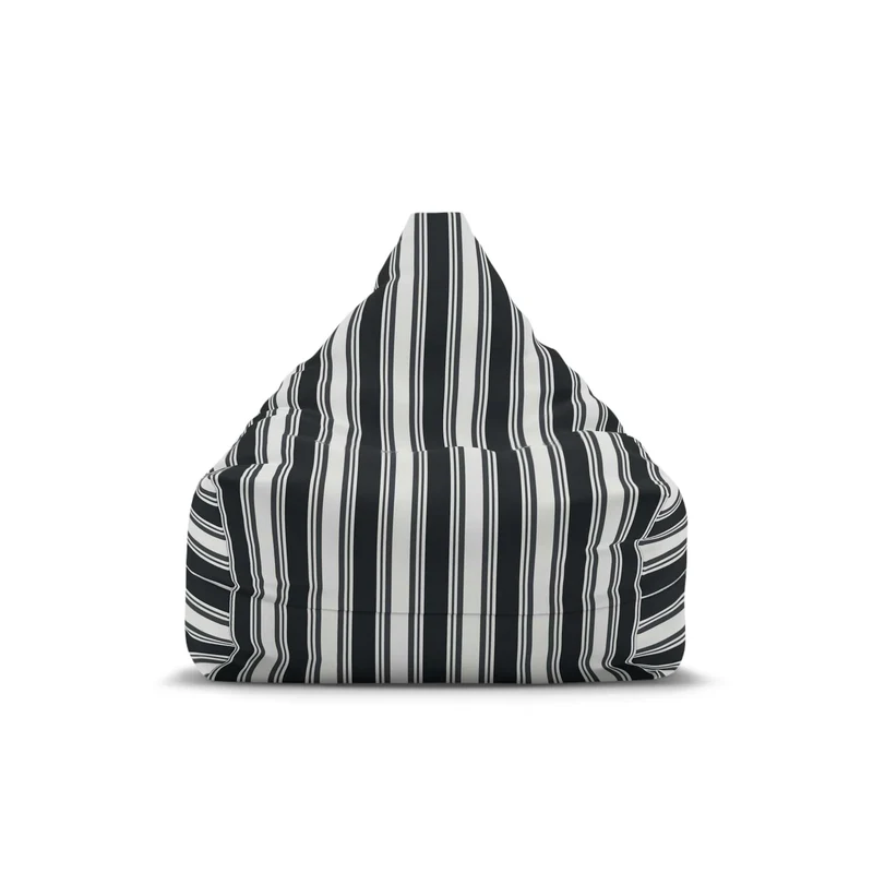 Pouf Rayé
