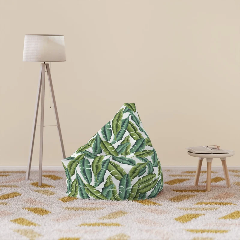 Pouf Feuille de Bananier