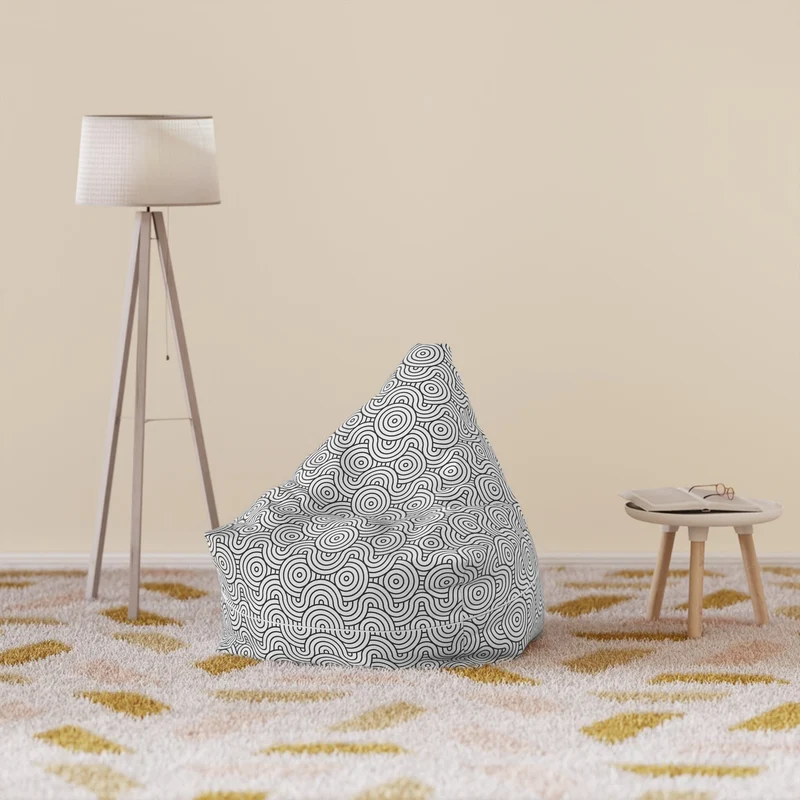 Pouf Géométrique