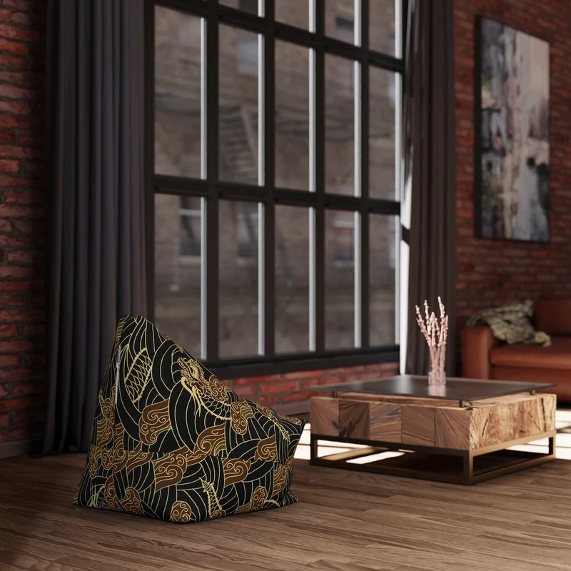Pouf Asiatique