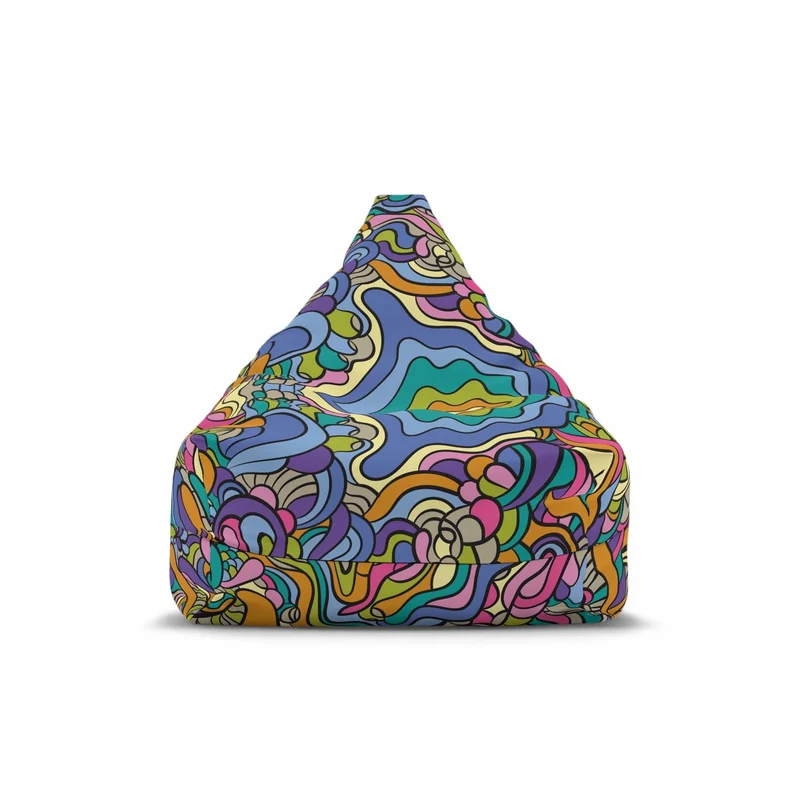Pouf Poire Multicolore