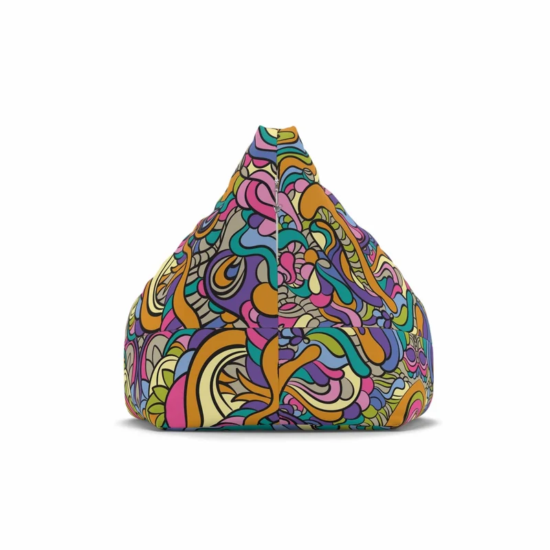 Pouf Poire Multicolore