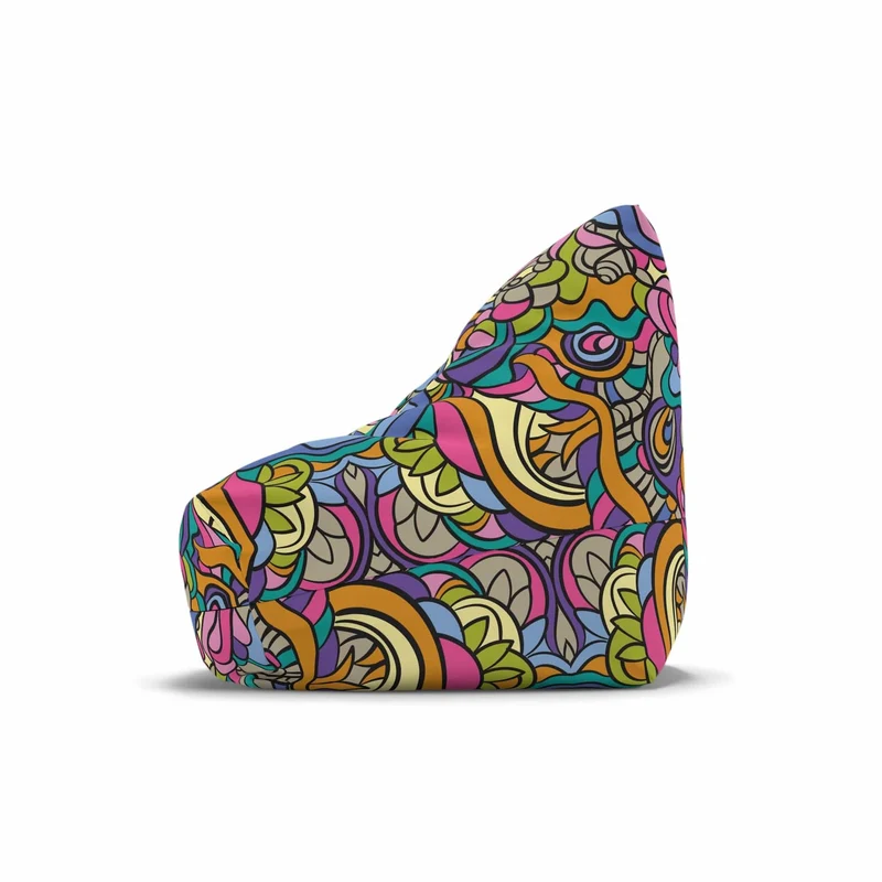 Pouf Poire Multicolore