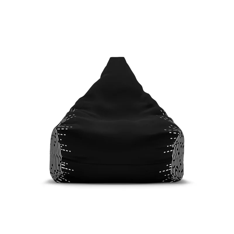 Pouf Noir et Blanc