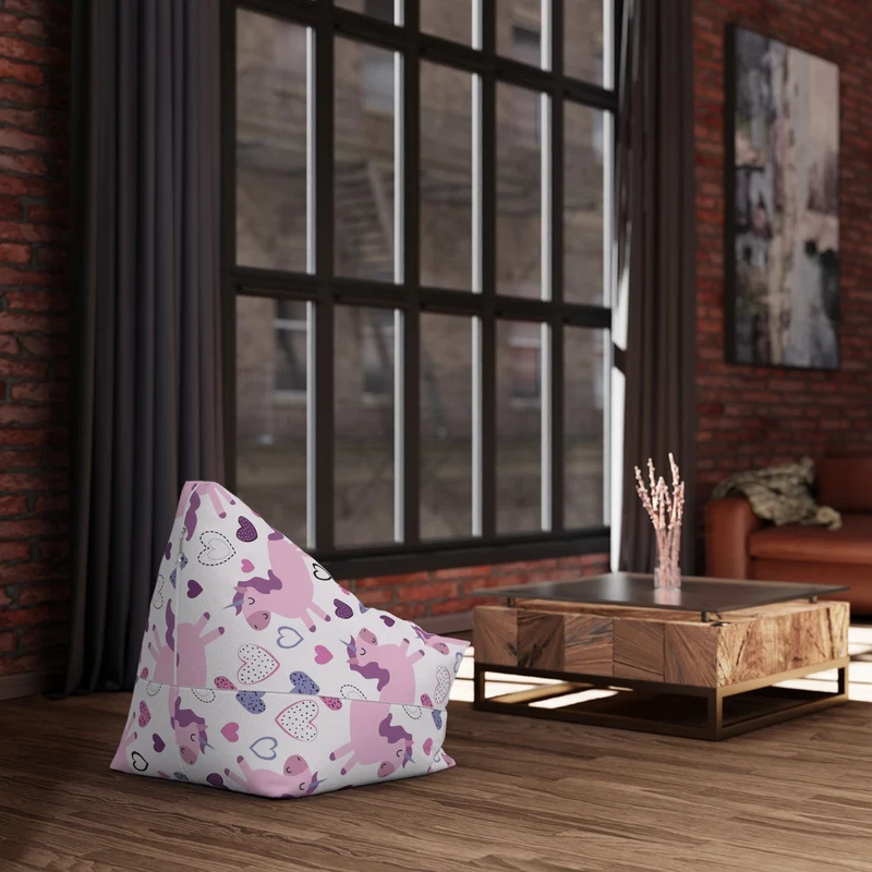 Pouf Poire Licorne