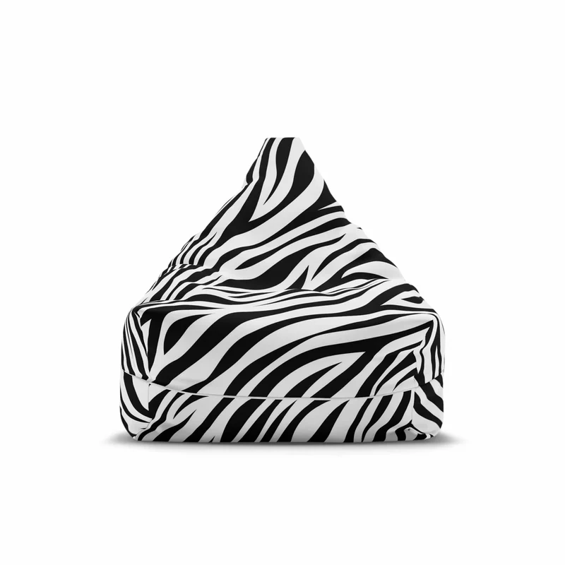 Pouf Poire Zèbre