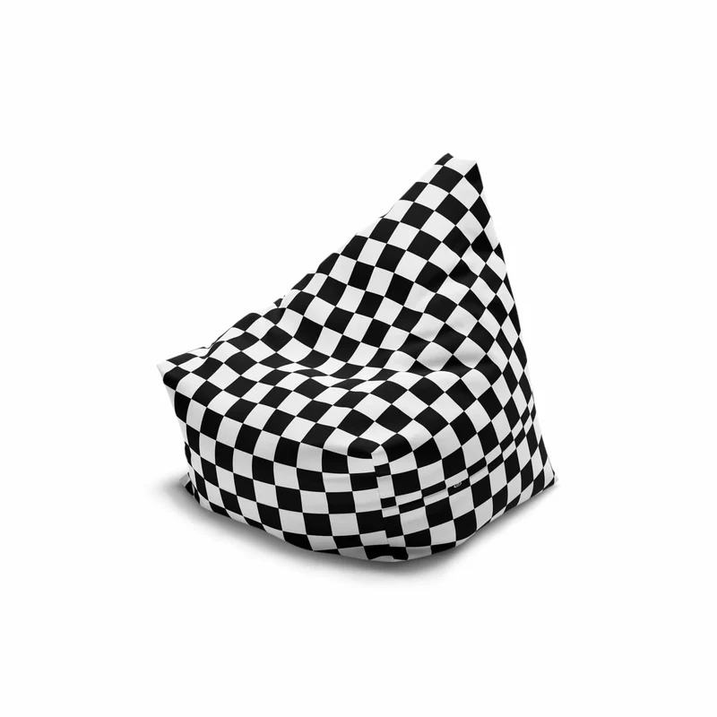 Pouf à Carreaux