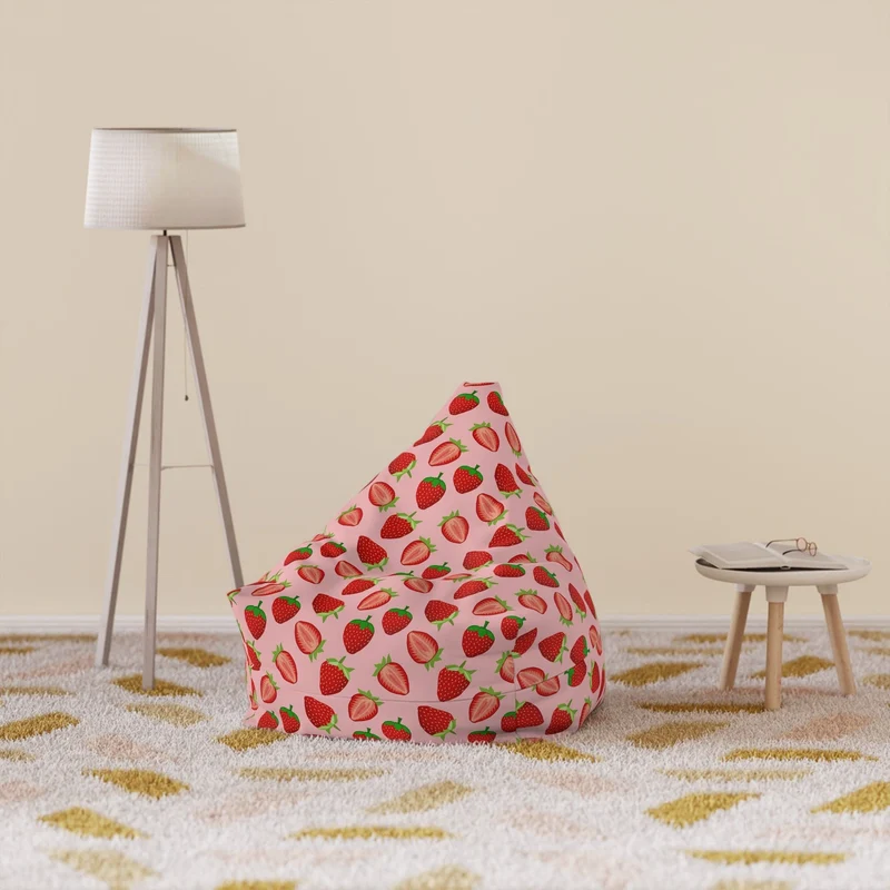 Pouf Fraise