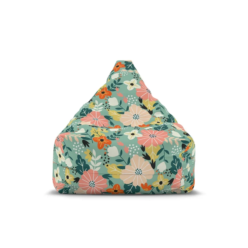 Pouf Fleuri