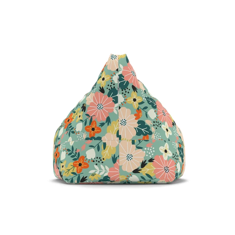 Pouf Fleuri