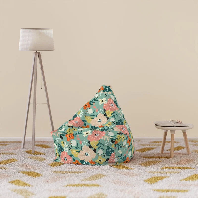 Pouf Fleuri
