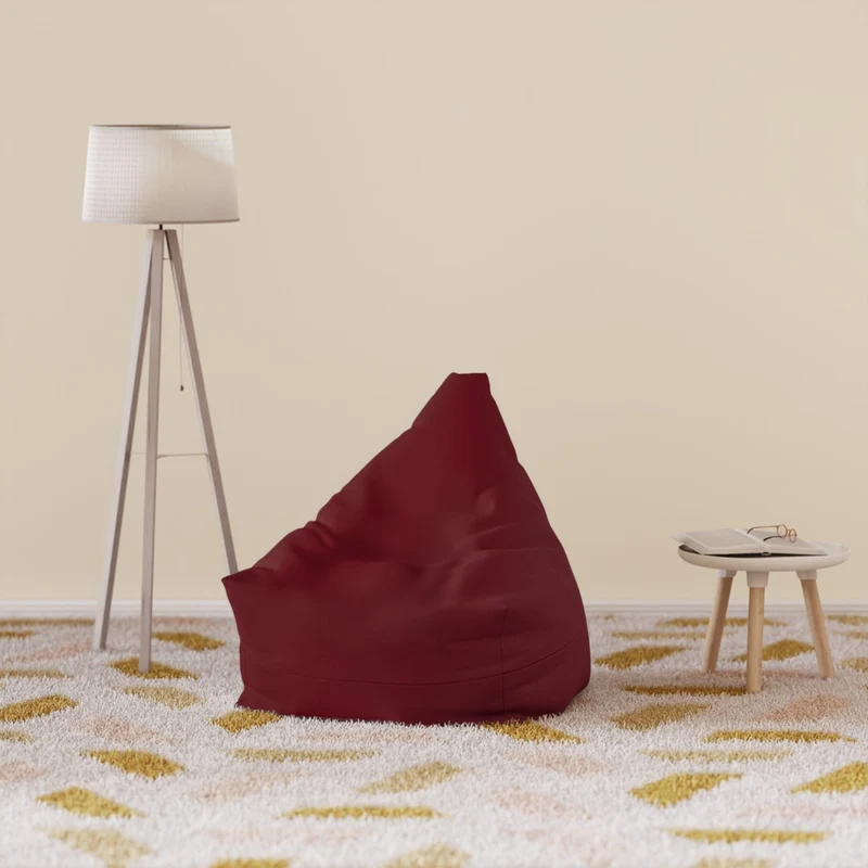 Pouf Poire Bordeaux