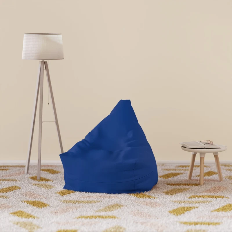 Pouf Poire Bleu Marine