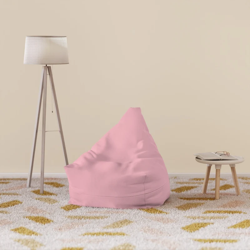 Pouf Poire Rose Pâle