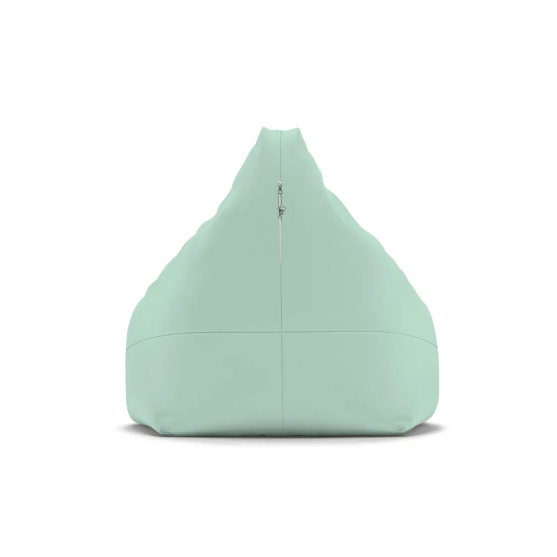 Pouf Poire Vert D'eau