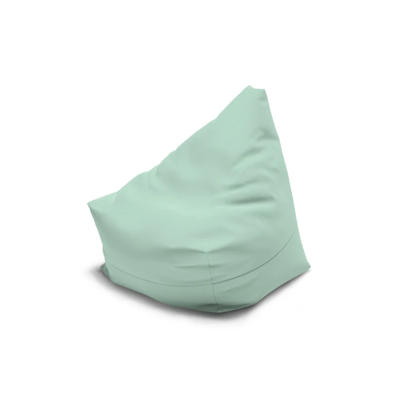Pouf Poire Vert D'eau