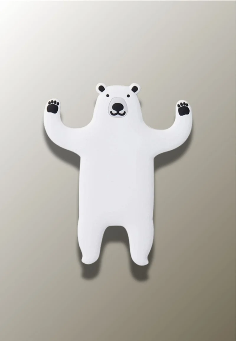Porte manteau enfant Ours Blanc