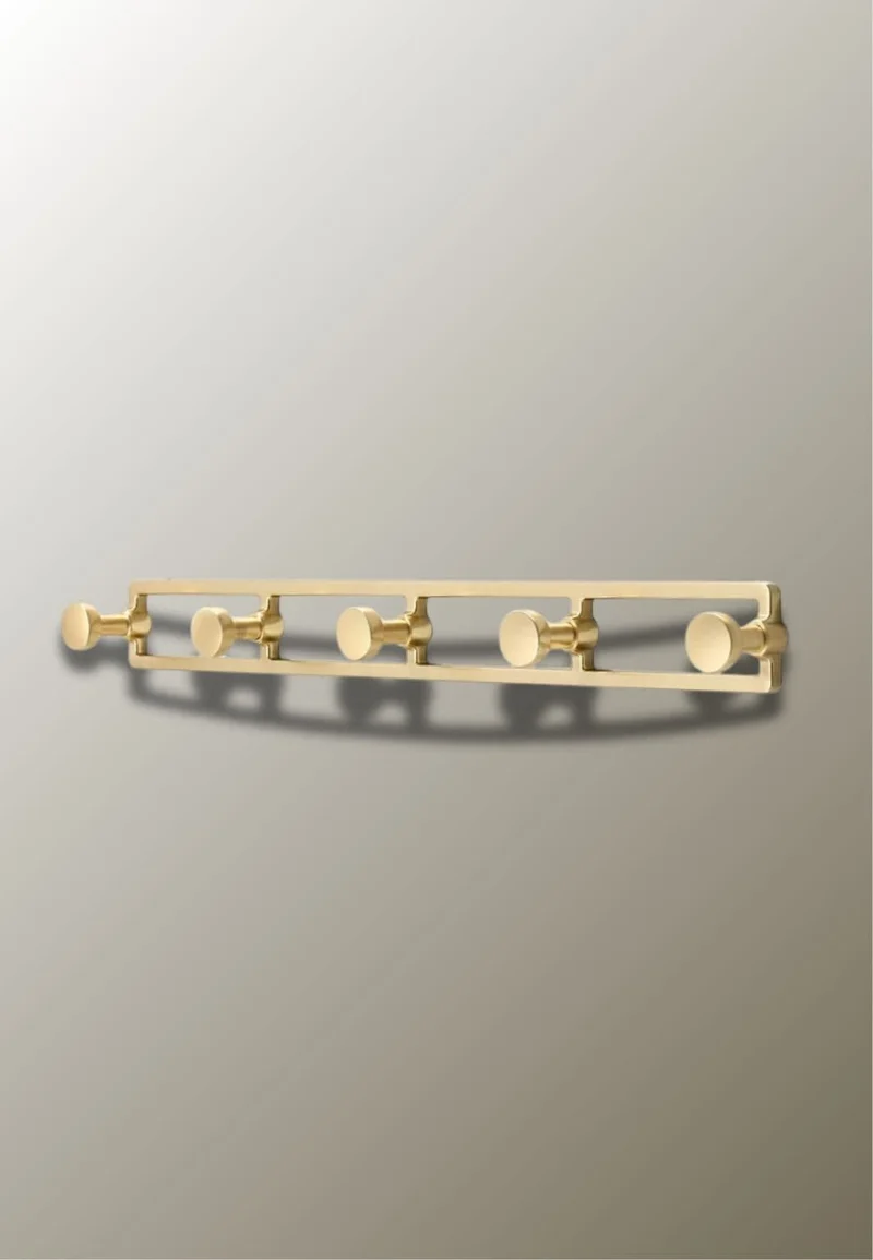 Porte manteau mural Cinq point Brillant