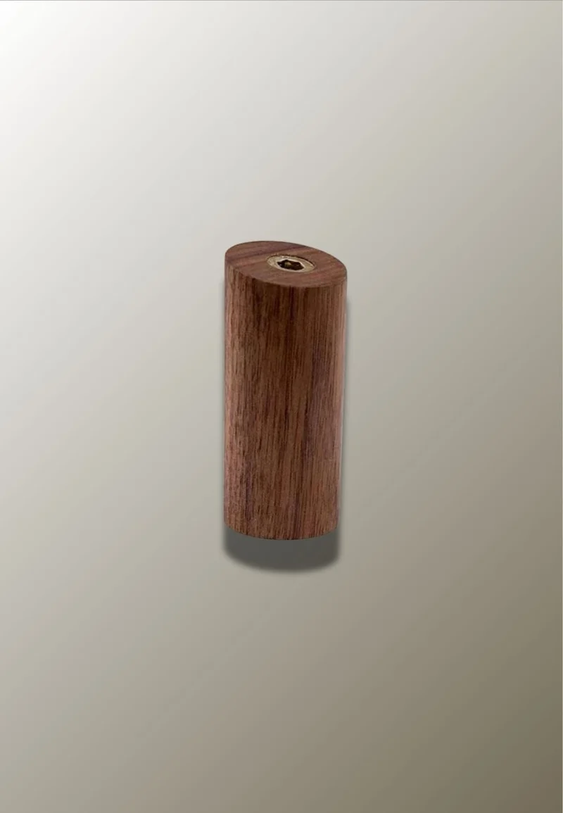 Patère porte manteau en bois foncé Moyenne Branche
