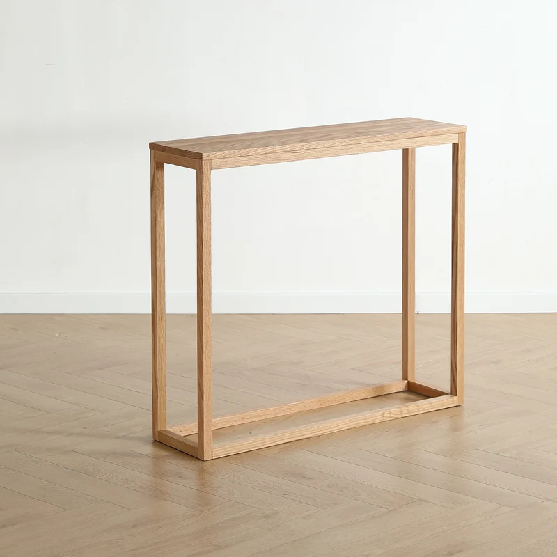 Console 90 cm en chêne