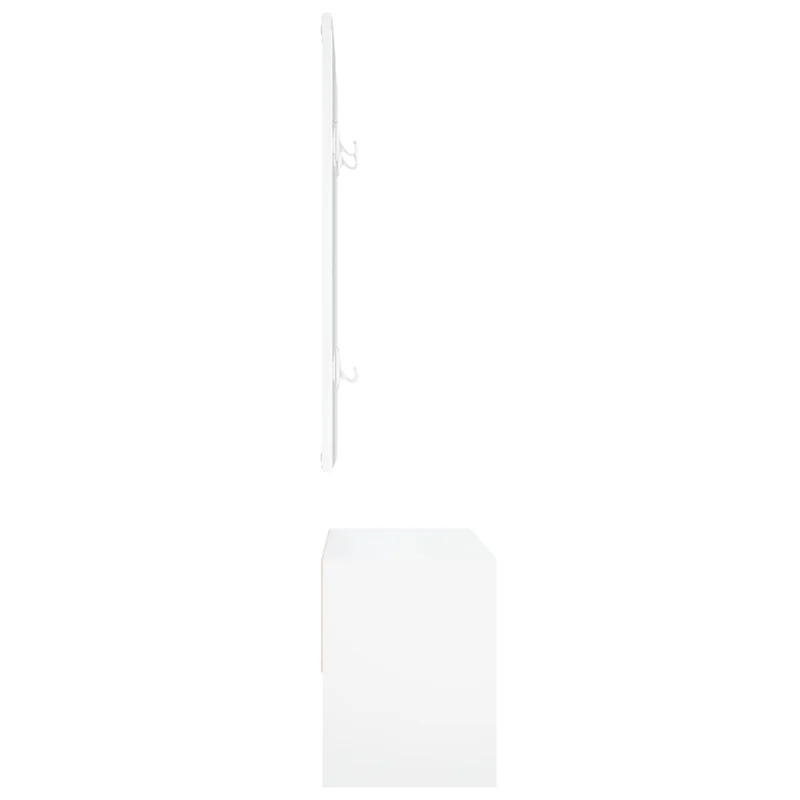 Meuble d'Entrée avec Banc et Porte Manteau