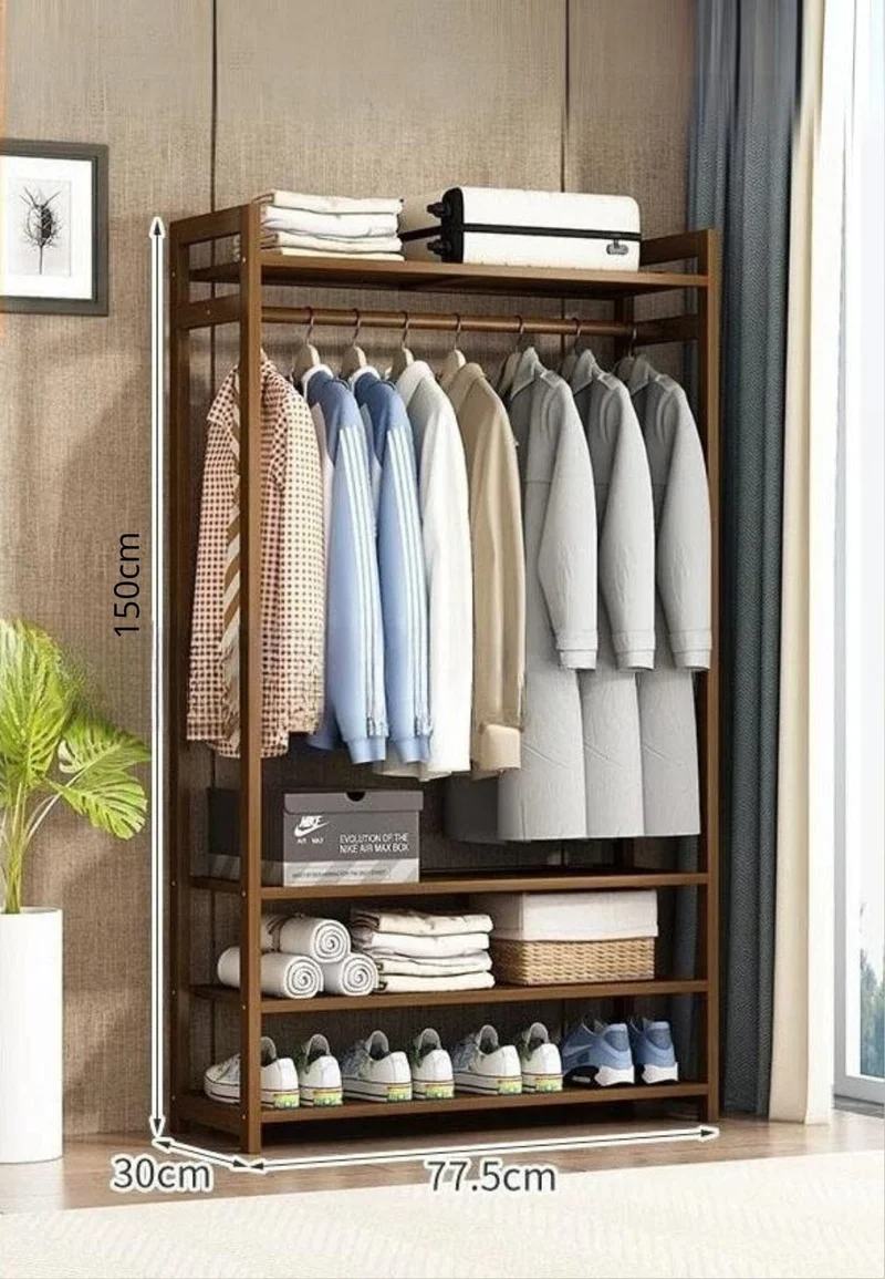Meuble porte manteau chaussure en bois Aéré 80