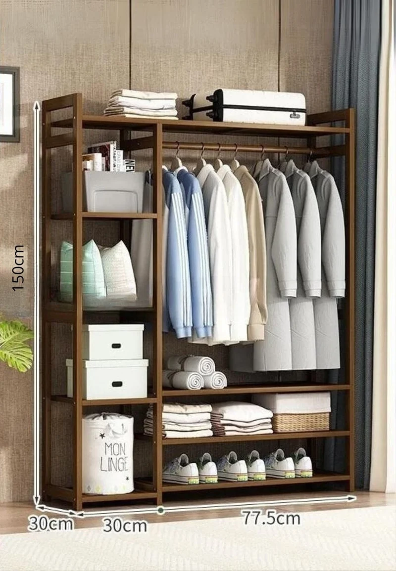 Meuble porte manteau chaussure en bois Aéré 110