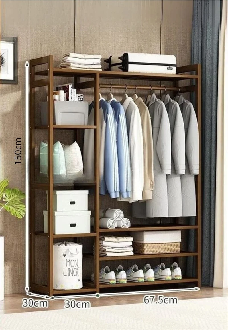 Meuble porte manteau chaussure en bois Aéré 100