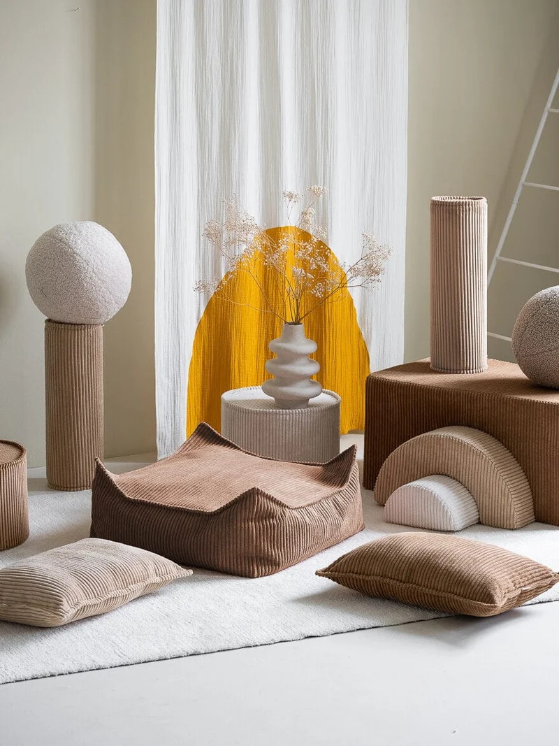 Pouf pour Enfant - Marron