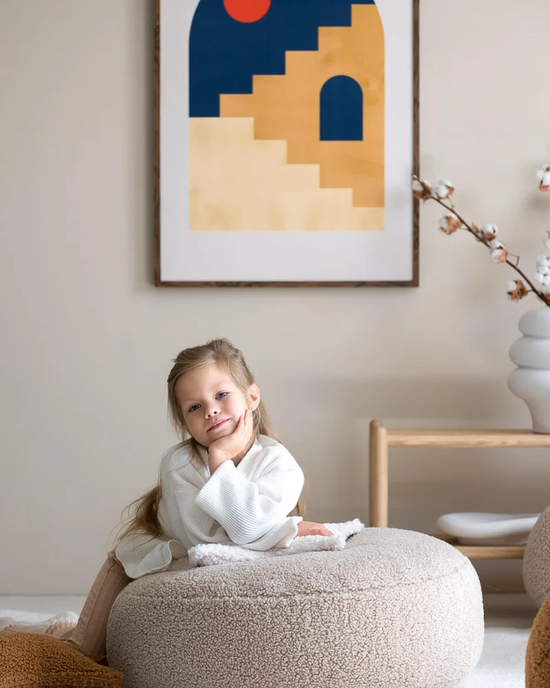 Pouf Rond Enfant