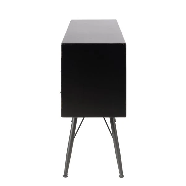Meuble bas 6 tiroirs, 3 niches