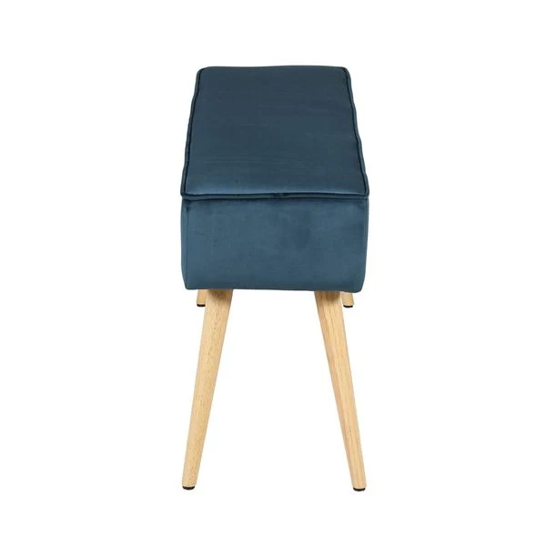 Banc bleu foncé