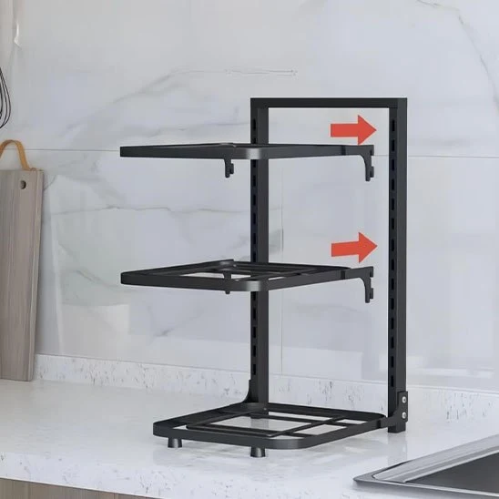 Étagère cuisine Modulable Rangement Gain de Place