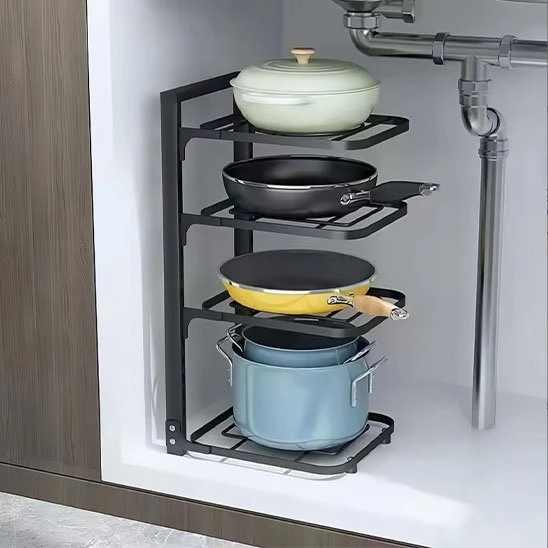 Étagère cuisine Modulable Rangement Gain de Place