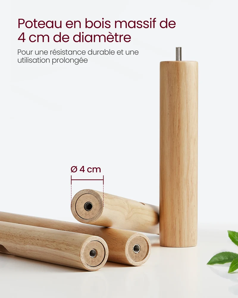 Porte Manteau sur Pied - Bois Massif