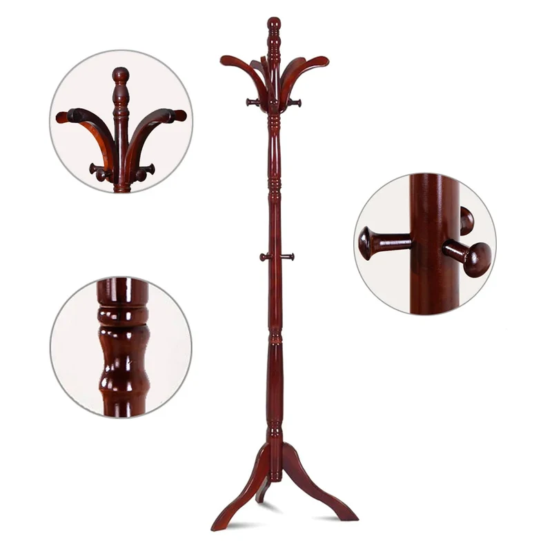 Porte Manteau sur Pied - Pin