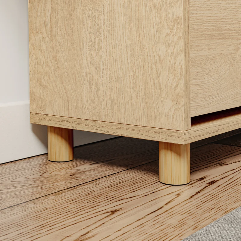 SoBuy FSR211-N Banc à Chaussures d'Entrée 24 cm – Naturel