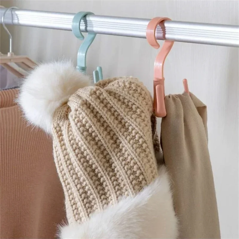 Porte-accessoires rotatif 360° à 4 crochets