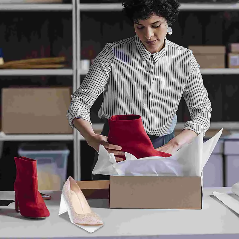 Présentoir à chaussures, lot de 2 supports pour talons
