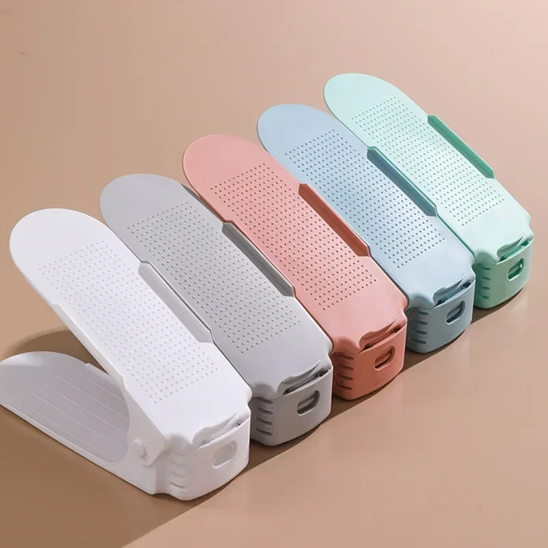 Organiseur chaussures réglable 10 pièces à double niveau