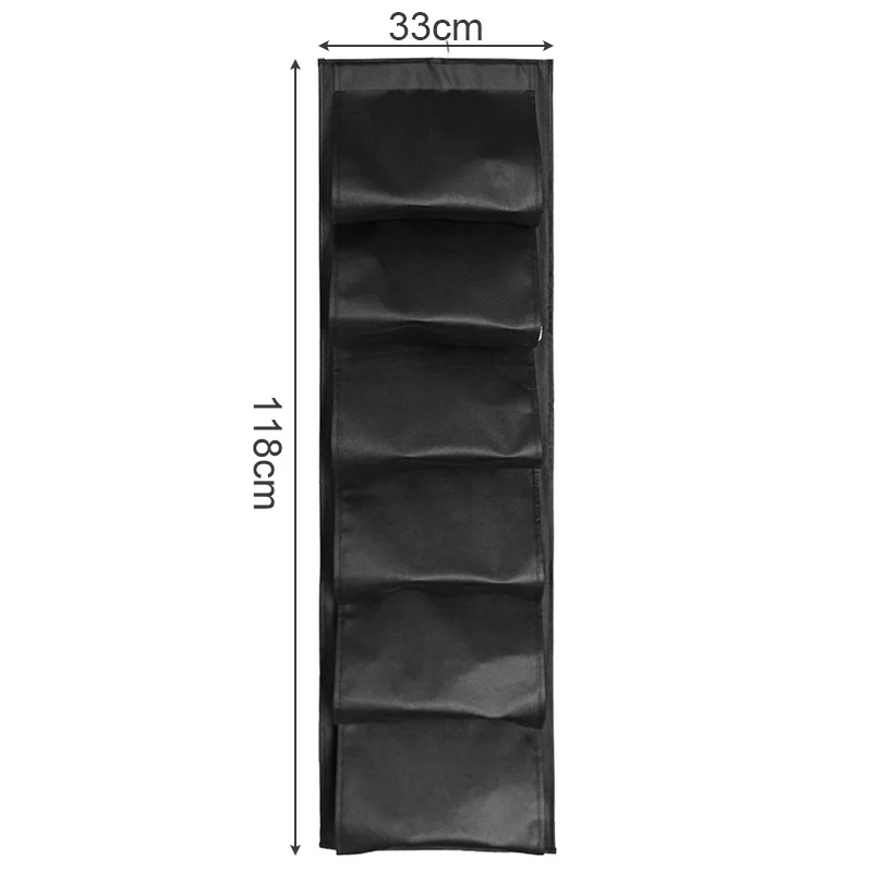 Sac de rangement chaussures suspendu pliable 117 x 33 cm