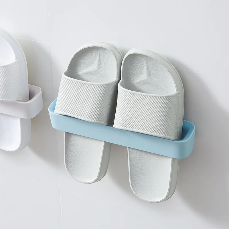 Range-chaussures mural adhésif pour chaussons