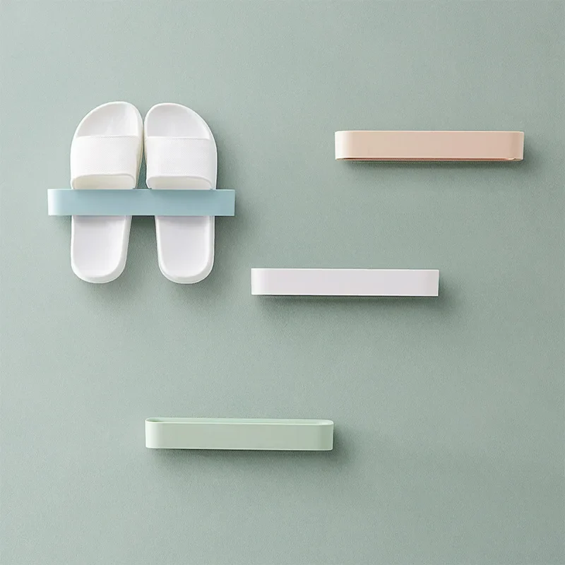 Range-chaussures mural adhésif pour chaussons