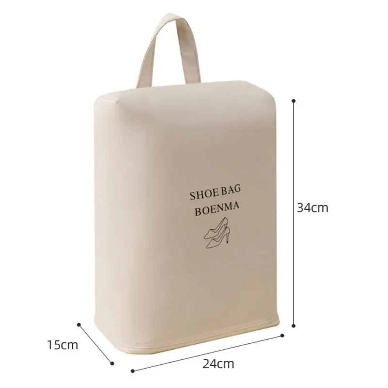 Sac de rangement pour chaussures pliable en tissu Oxford