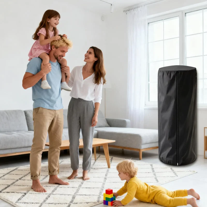 Housse de rangement chaussures avec fermeture zippée