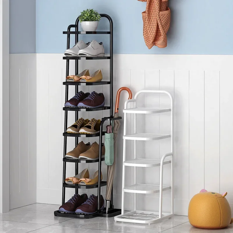 Étagère à chaussures pliable, 3 à 8 niveaux
