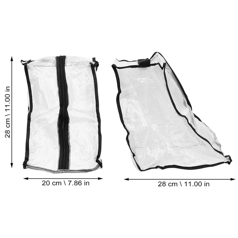 Sac de rangement pour bottes avec fermeture zippée