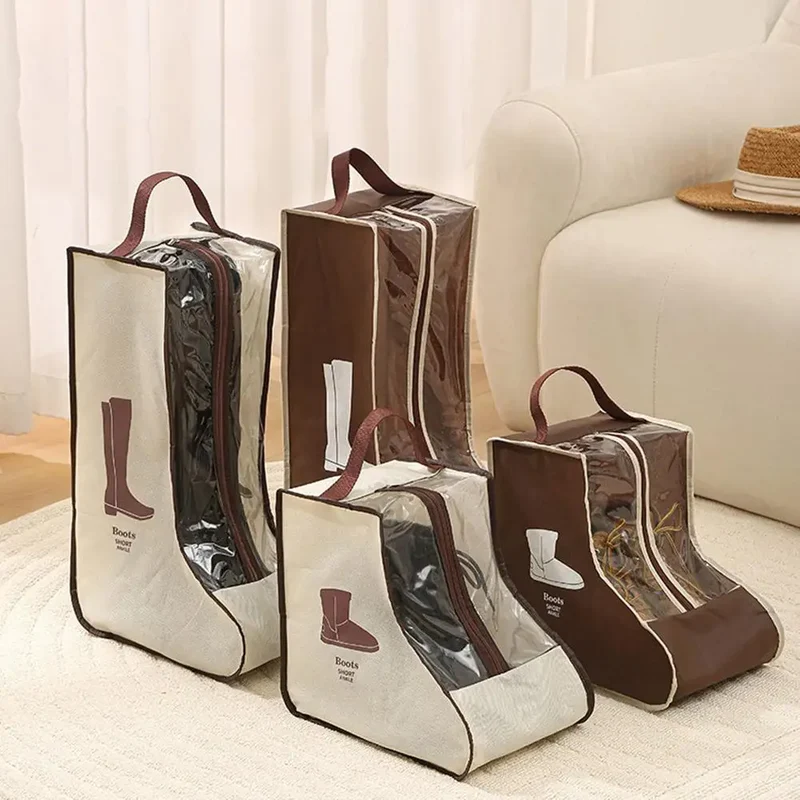 Sac de rangement pour bottes avec fenêtre transparente
